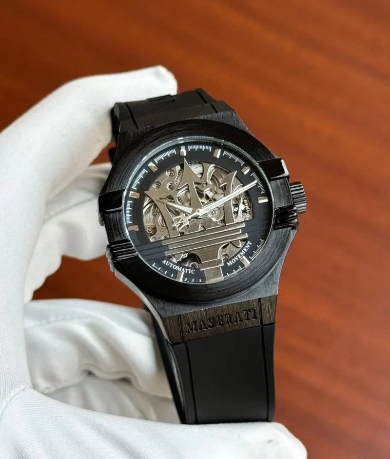 Maserati Black Potenza automatic First Copy Watch