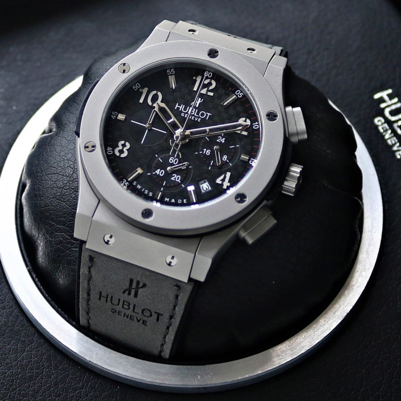 aHublot Big Bang 5 Hand all black matte finishing Hublot Big Bang 5 Hand all black matte finishing