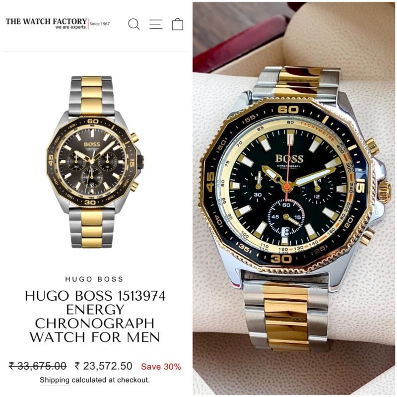 Hugoboss Energy First Copy Watch