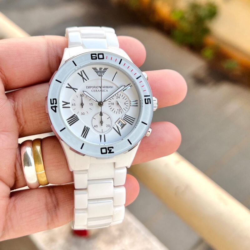 Emporio Armani White First Copy watch