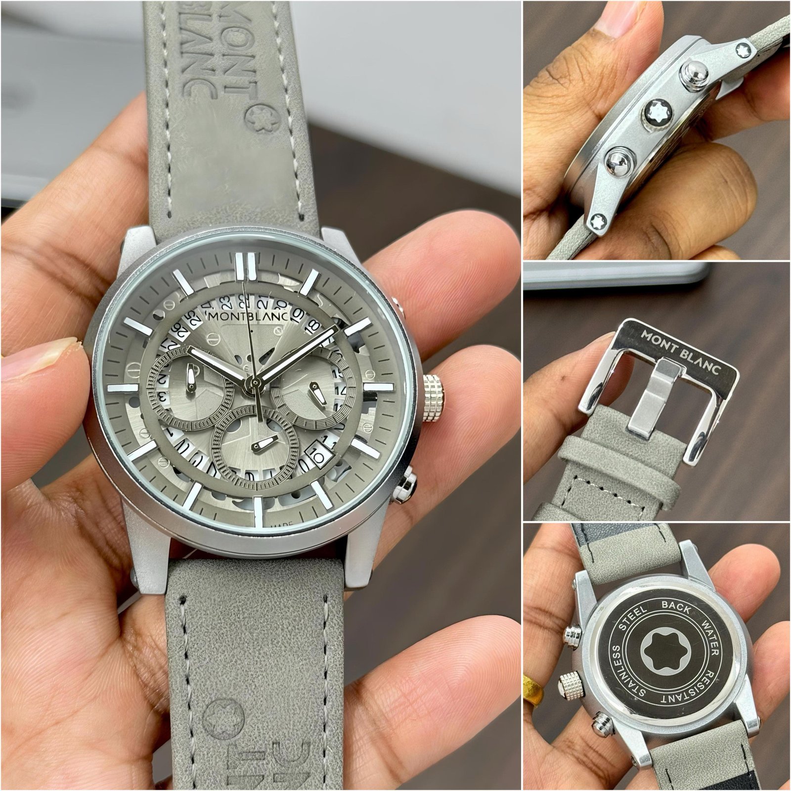 MontBlanc Matte Chronograph Collection MontBlanc Matte Chronograph Collection