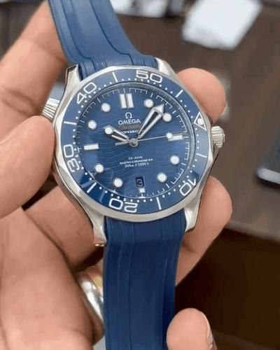Omega Blue Seamaster Seamaster Diver 300M First Copy Watch