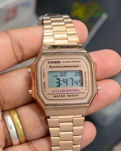 Casio Unisex Rose Gold First Copy Watch