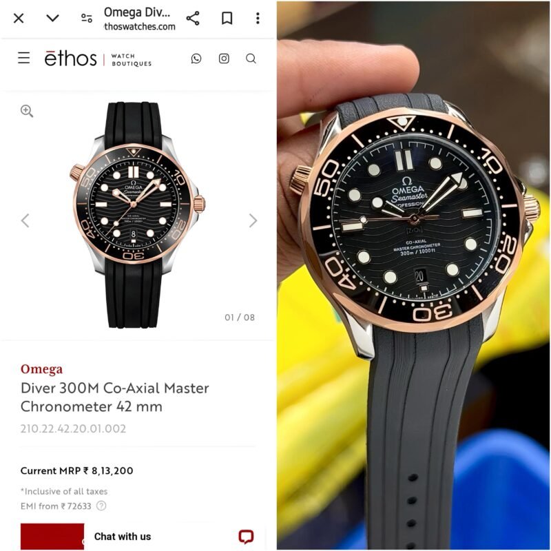 Omega Seamaster Seamaster Diver 300M First Copy Watch