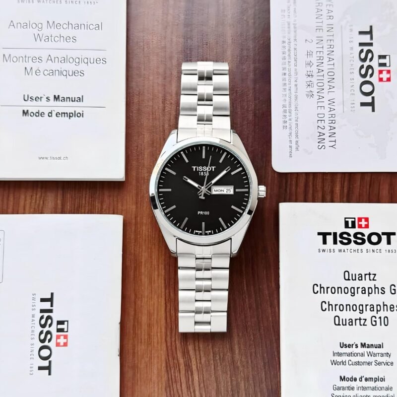 Tissot PR100 Day & Date First Copy watch